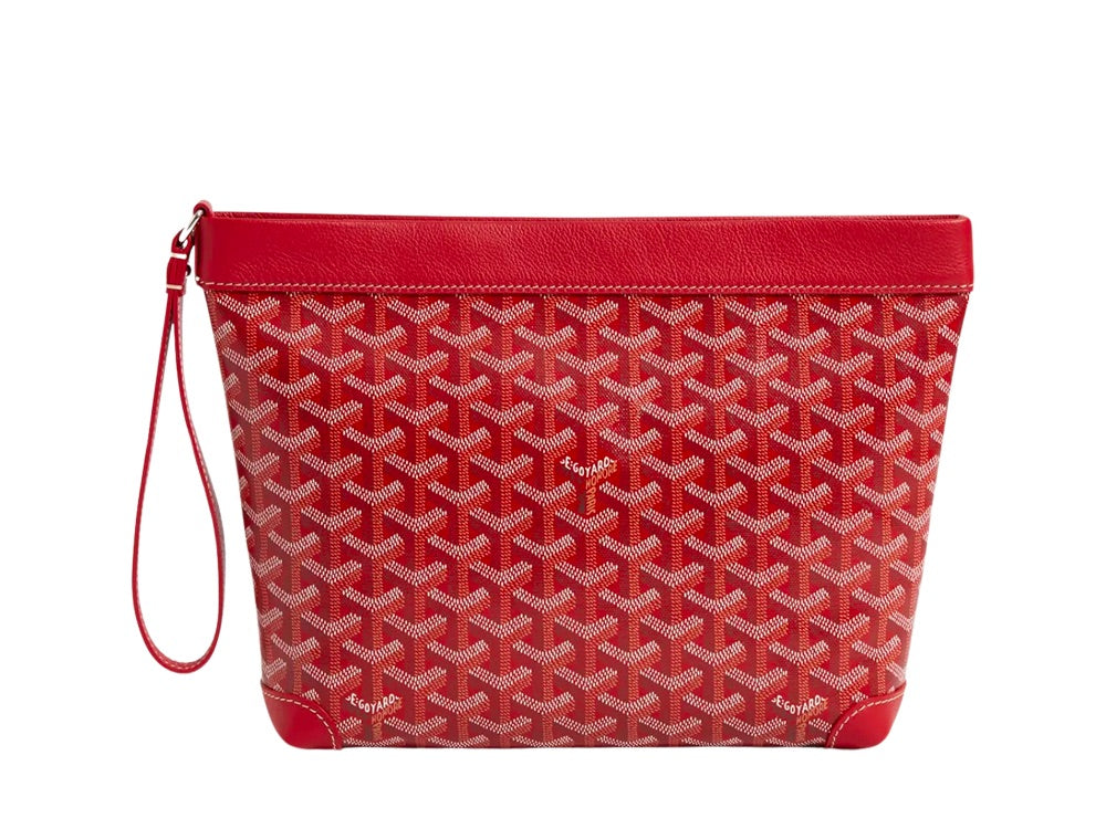 Goyard Conti Pouch Red