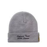 Supreme New Era Salvation Beanie Heather Grey - SS24BN12-HGY