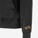 Amiri Vintage Pegasus Oversized Hoodie Black