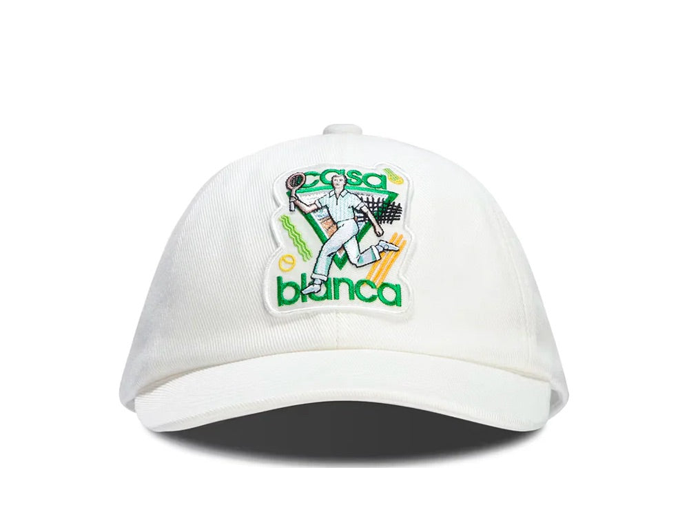 Casablanca Cap Le Jeu White - APS24-HAT-002-01