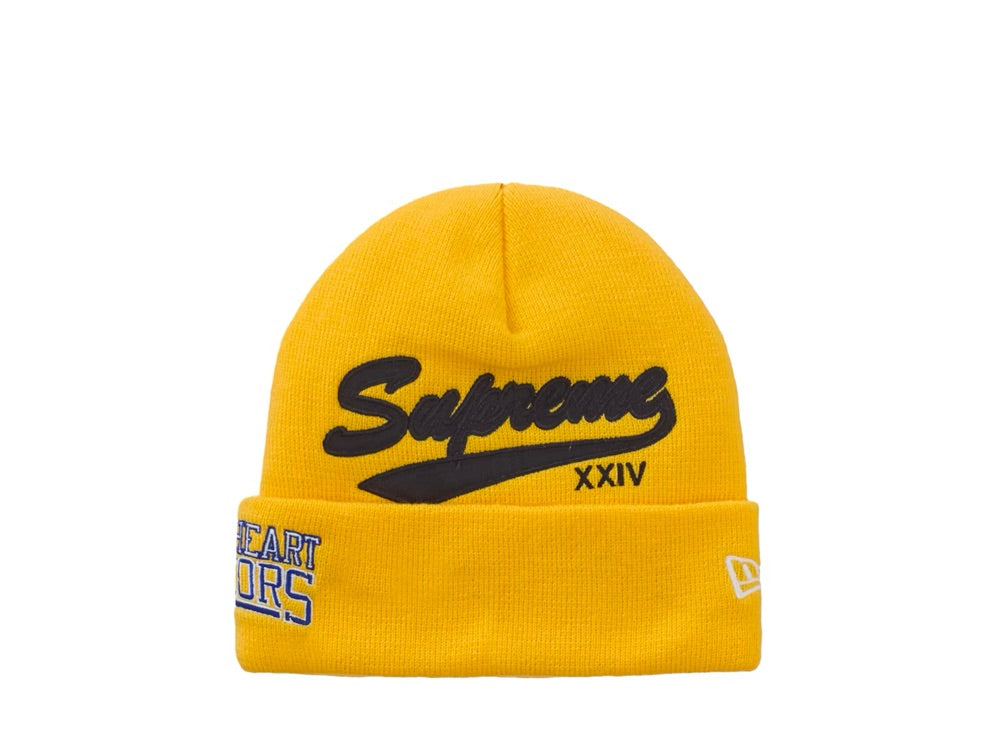 Supreme New Era Salvation Beanie Gold - SS24BN12-GLD