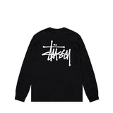 Stussy Basic Long Sleeve Tee Black