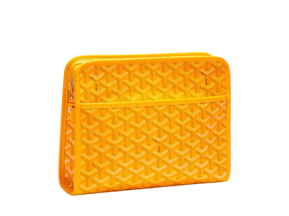 Goyard Jouvence Toiletry Bag MM Yellow