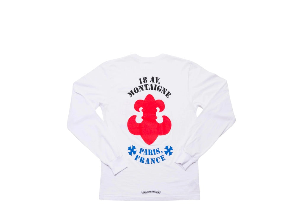 Chrome Hearts Paris Exclusive 2024 Long Sleeve Tee White