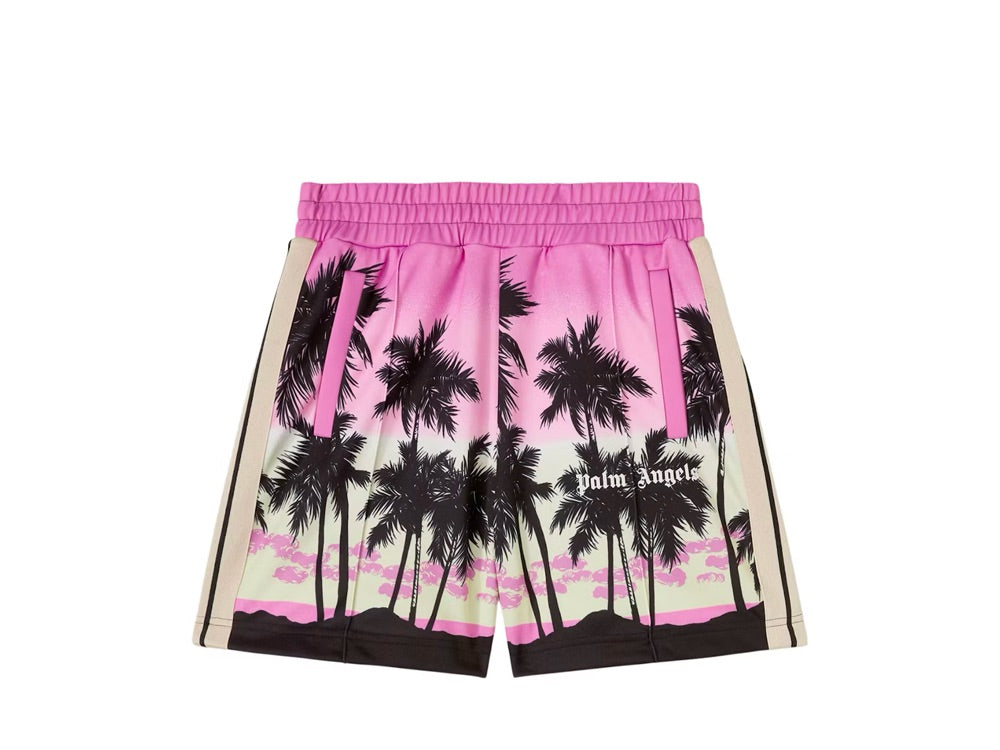 Palm Angels Sunset Track Shorts Purple/Black - PMCL002S23FAB0023710