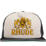 Rhude Cresta Denim Cap Black Cream