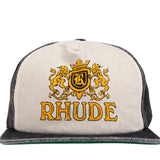 Rhude Cresta Denim Cap Black Cream
