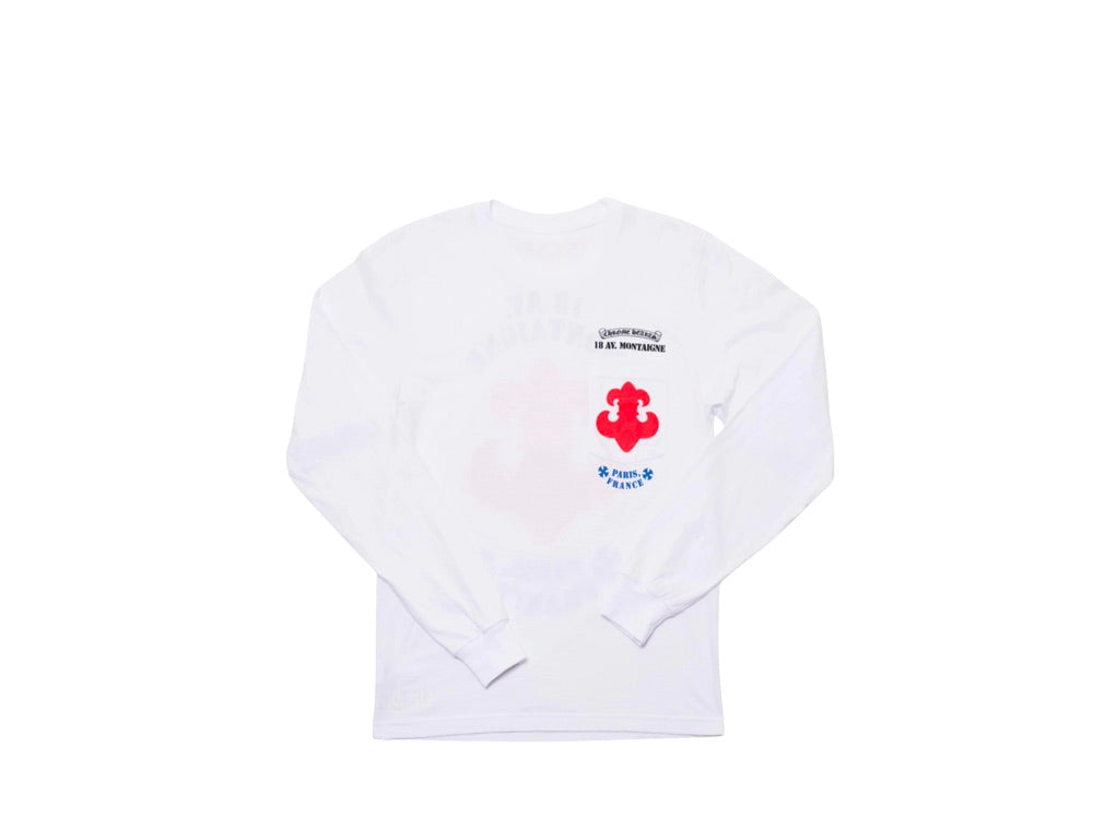 Chrome Hearts Paris Exclusive 2024 Long Sleeve Tee White