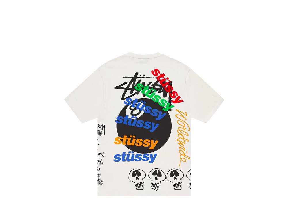 Stussy Test Strike Tee White (Heavyweight)