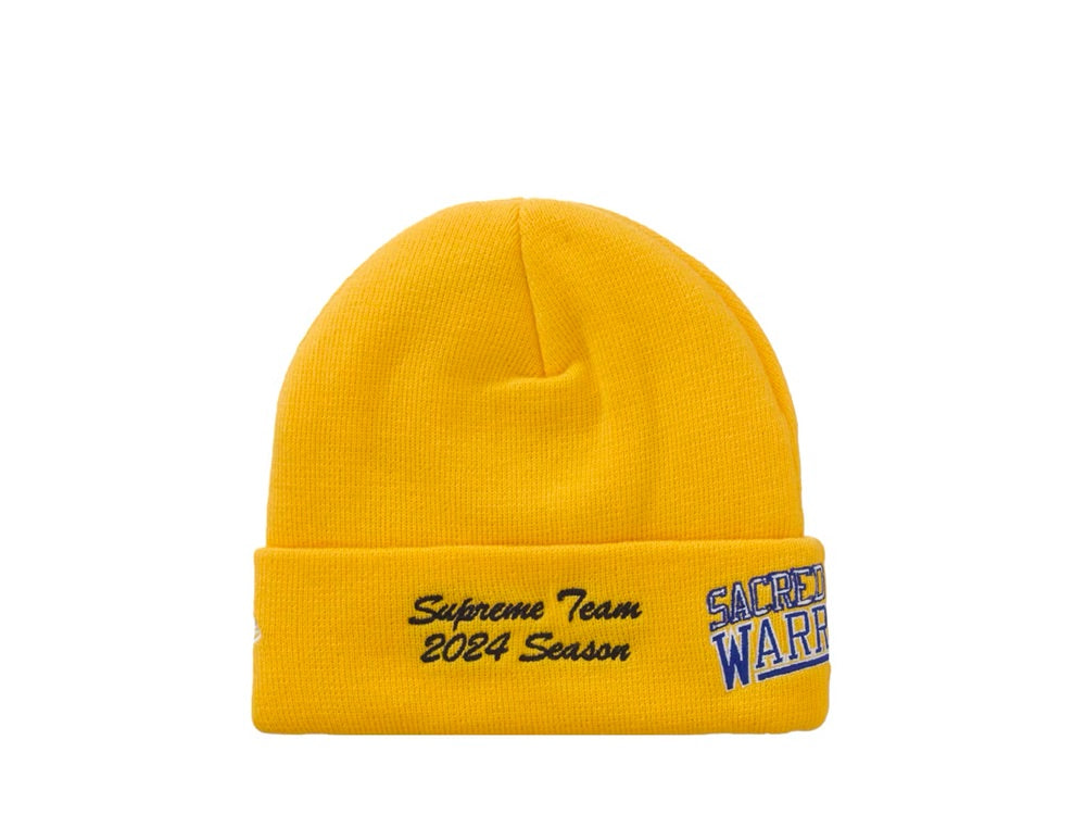 Supreme New Era Salvation Beanie Gold - SS24BN12-GLD