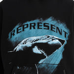 Represent Shark Hoodie Black-M04222-01