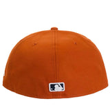 Supreme MLB Teams Detroit Box Logo New Era 59Fifty Fitted Cap Burnt Orange - SS24H85D-BRN