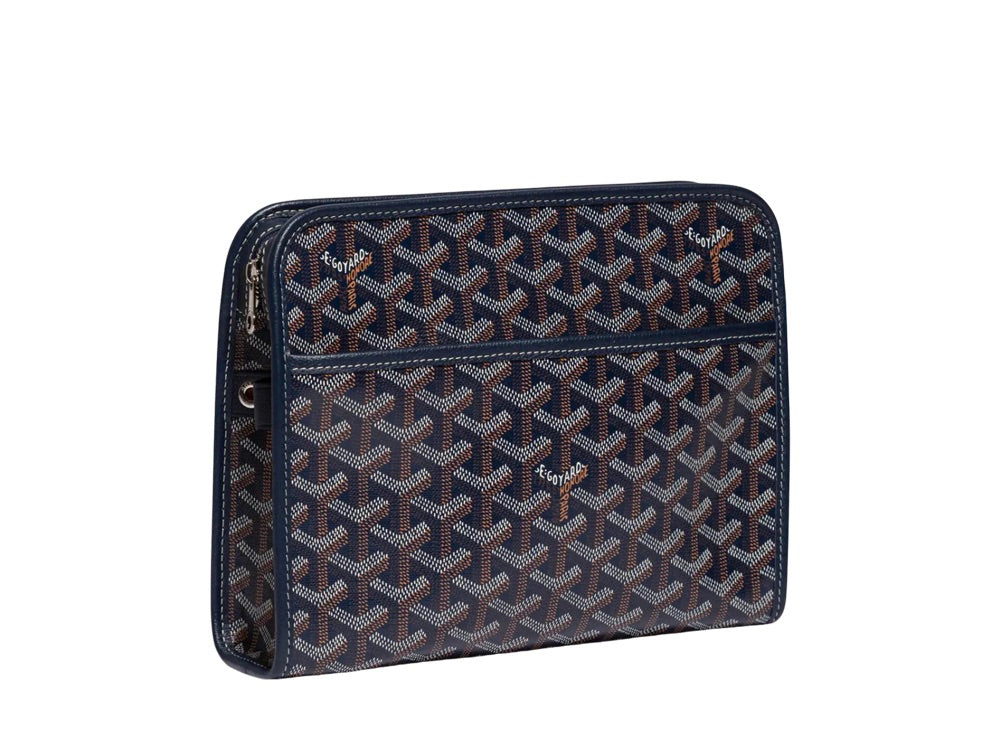 Goyard Jouvence Toiletry Bag Navy Blue