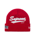 Supreme New Era Salvation Beanie Red - SS24BN12-RED