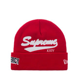 Supreme New Era Salvation Beanie Red - SS24BN12-RED