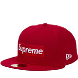 Supreme Championship Box Logo New Era 59Fifty Hat Red - SS25H112-RED