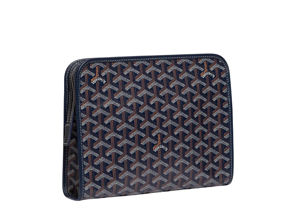 Goyard Jouvence Toiletry Bag Navy Blue