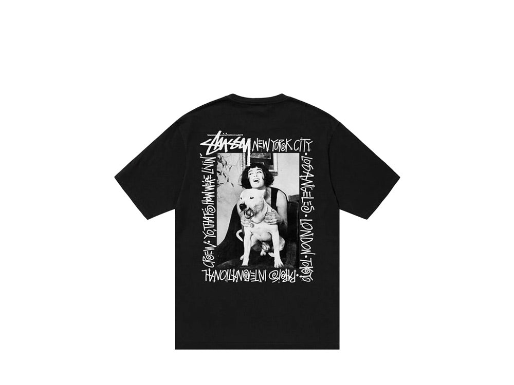 Stussy How We're Livin' Tee Black (Heavyweight)