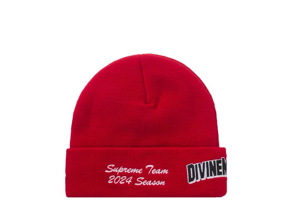 Supreme New Era Salvation Beanie Red - SS24BN12-RED