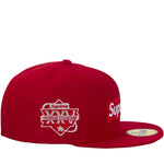 Supreme Championship Box Logo New Era 59Fifty Hat Red - SS25H112-RED