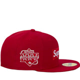 Supreme Championship Box Logo New Era 59Fifty Hat Red - SS25H112-RED