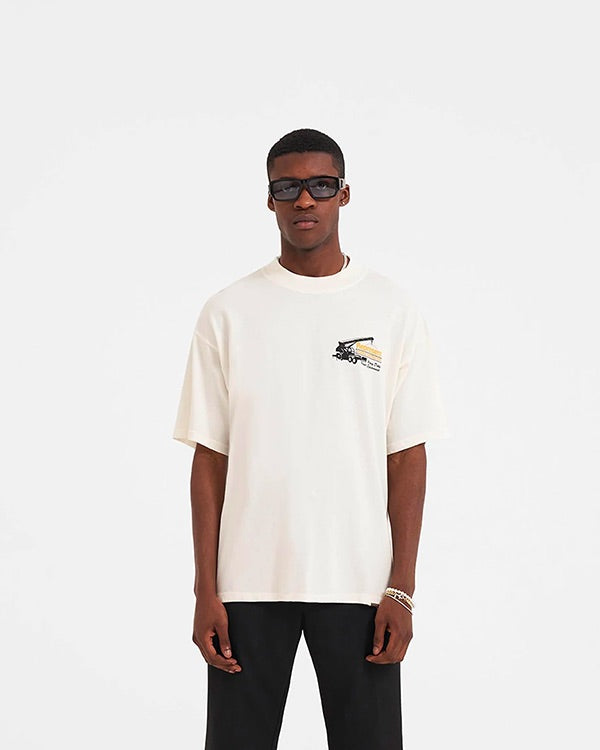 Represent Design & Construction T-Shirt Flat White-M05232-72