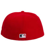 Supreme MLB Teams Atlanta Box Logo New Era 59Fifty Fitted Cap Red - SS24H85E-RED