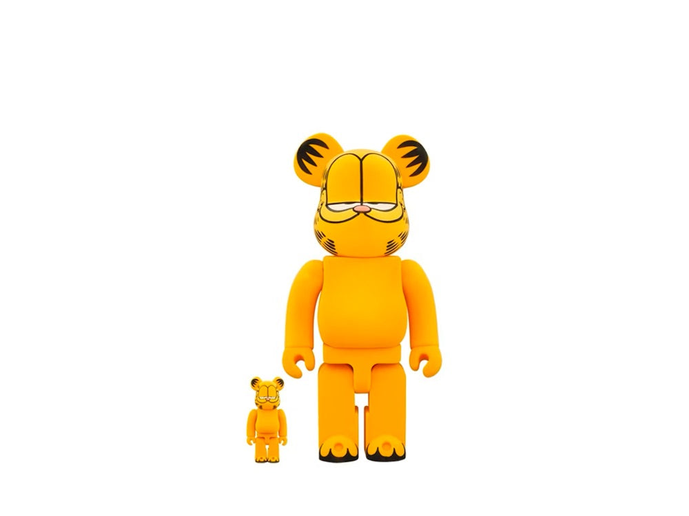 Bearbrick x Garfield Flocky Version 100% & 400% Set