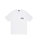 Stussy 8 Ball Fade Tee White (Heavyweight)