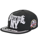 Supreme New York 6-Panel Black - SS25H28-BLACK