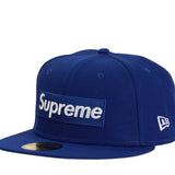 Supreme MLB Teams Los Angeles Box Logo New Era 59Fifty Fitted Cap Dark Royal - SS24H85B-RYL