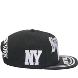 Supreme New York 6-Panel Black - SS25H28-BLACK