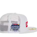 Supreme Box Logo Mesh Back New Era Cap (SS24) White - SS24H14-WHT