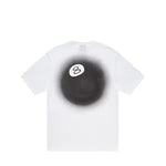 Stussy 8 Ball Fade Tee White (Heavyweight)