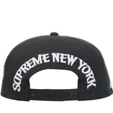 Supreme New York 6-Panel Black - SS25H28-BLACK