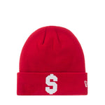 Supreme New Era $ Beanie Red - SS24BN11-RED