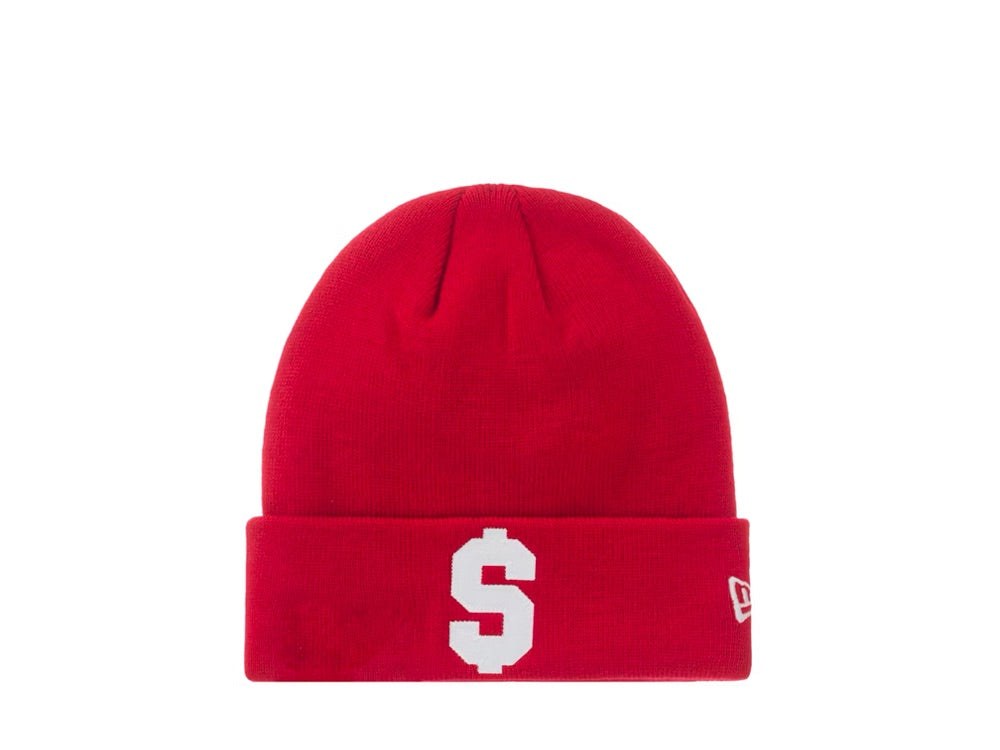 Supreme New Era $ Beanie Red - SS24BN11-RED