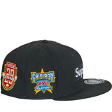 Supreme Championships Box Logo New Era Fitted Hat Black