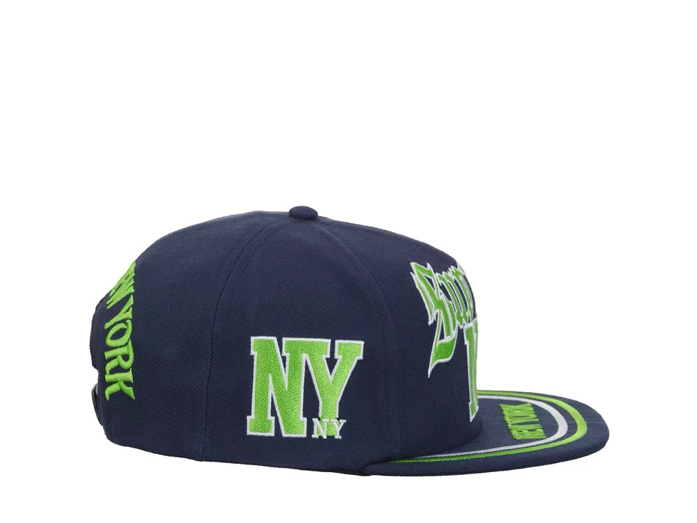 Supreme New York 6-Panel Navy - SS25H28-NAVY