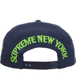 Supreme New York 6-Panel Navy - SS25H28-NAVY