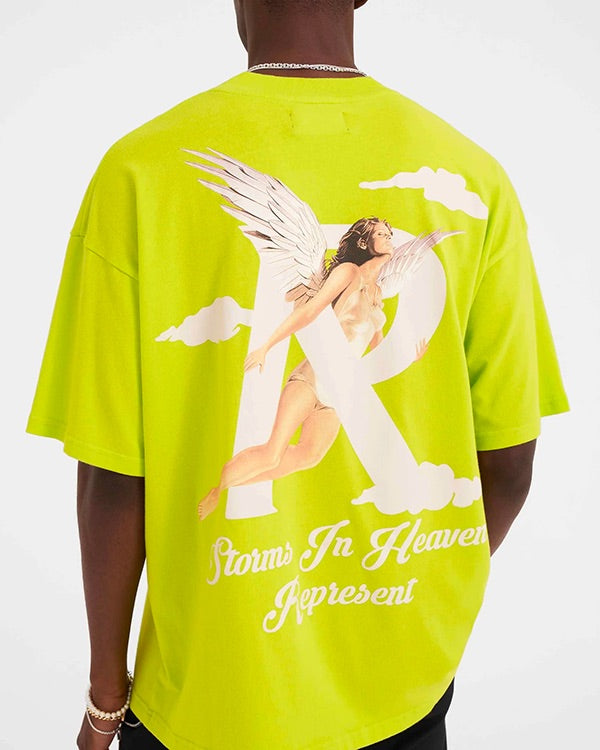 Represent Storms In Heaven T Shirt Kiwi Elusive Sneaks