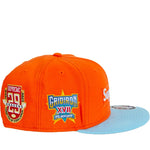 Supreme Championships Box Logo New Era Fitted Hat Orange