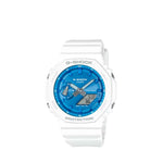 Casio G-SHOCK GA-2100 White Metallic Blue - GA-2100WS-7A