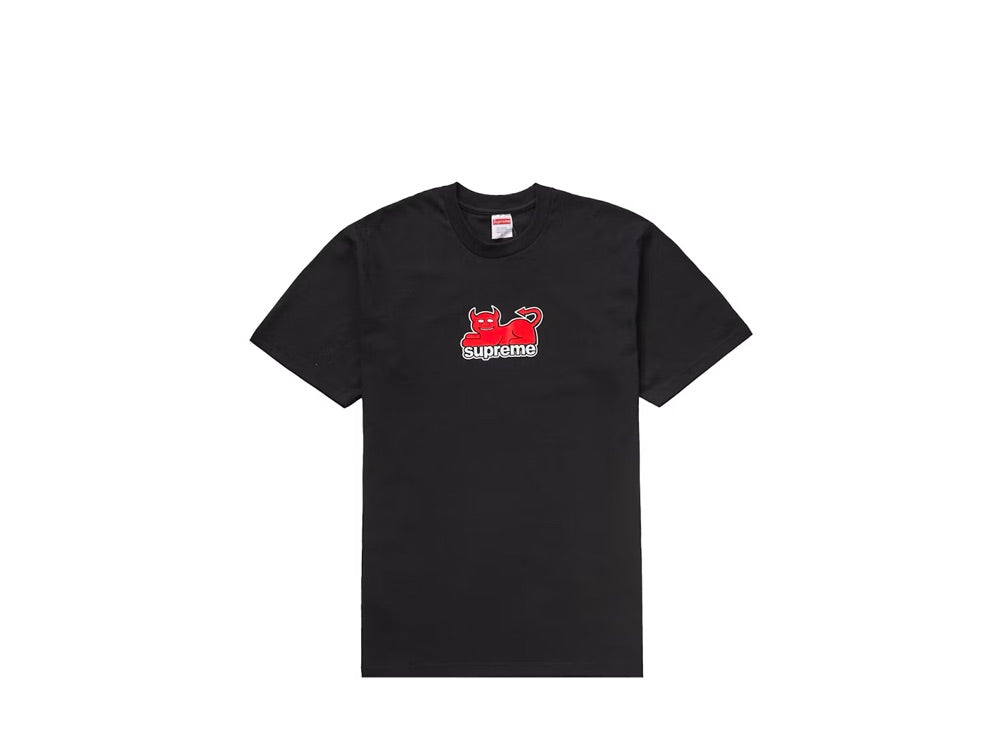 Supreme Toy Machine Devil Cat Tee Black - SS24T2-BLK