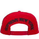 Supreme New York 6-Panel Red - SS25H28-RED
