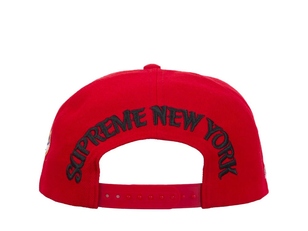 Supreme New York 6-Panel Red - SS25H28-RED