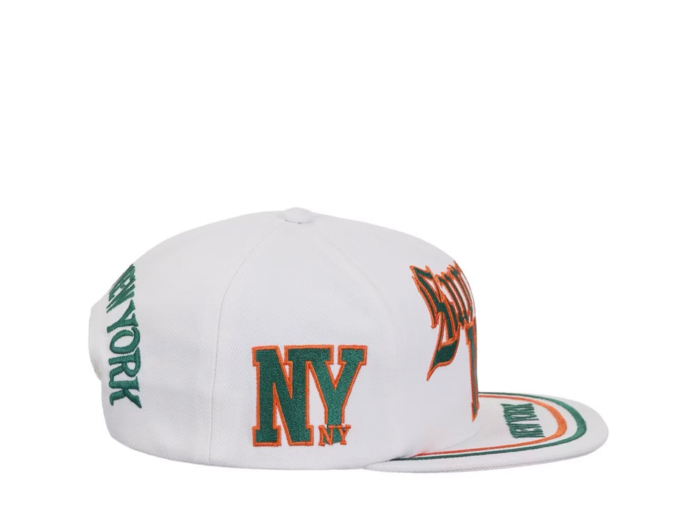 Supreme New York 6-Panel White - SS25H28-WHITE