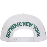 Supreme New York 6-Panel White - SS25H28-WHITE