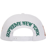 Supreme New York 6-Panel White - SS25H28-WHITE