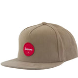 Supreme Twill Patch 5-Panel Cap Khaki - SS24H23-KHA